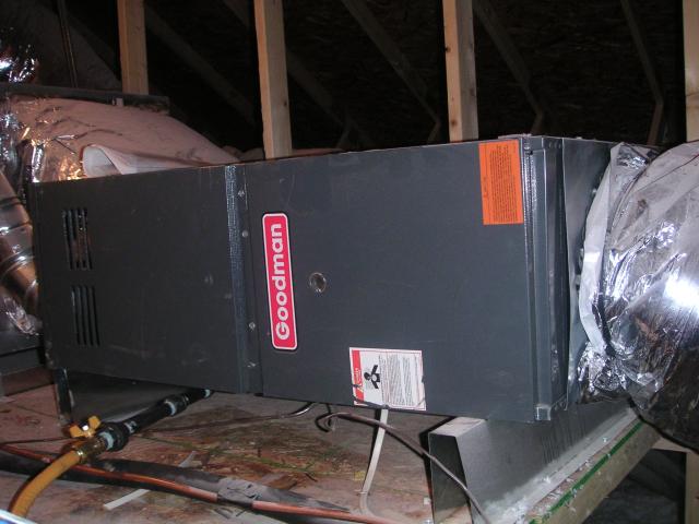 My upstairs GAS furnace