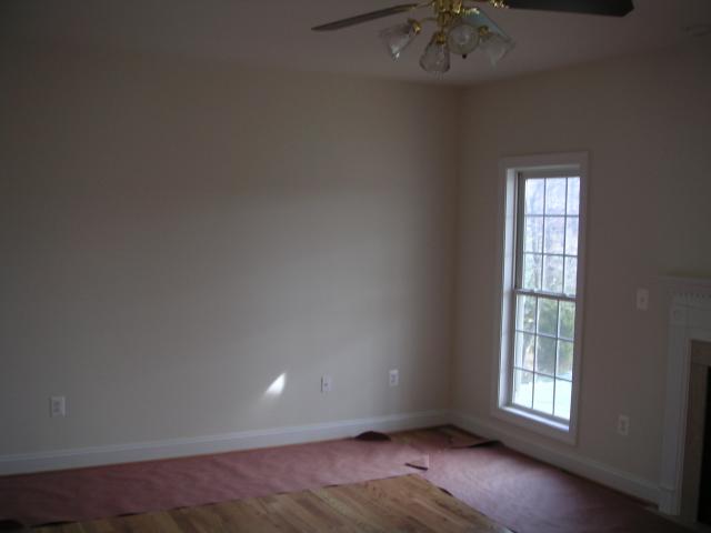 Family room, TV wall