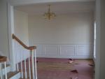 From parlor entrance through foyer to dining room